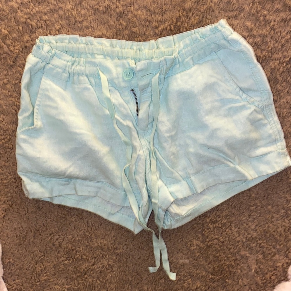 Linen shorts